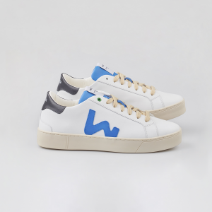 Snik - Sneakers bianche e blu