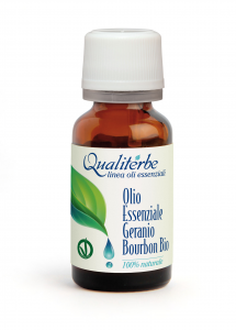 Olio essenziale di Geranio Bourbon Bio 10 ml (Vegan Ok)
