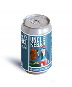 UNCLE KEBAB Hazy IPA pack 4 lattine