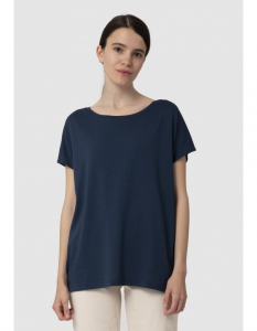 T-shirt oversize blu