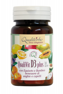 Qualivit D3 Plus - Integratore Vitamina D 30 cps