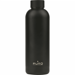 Puro Bottiglia Termica Hot&Cold - Nero metallizzato