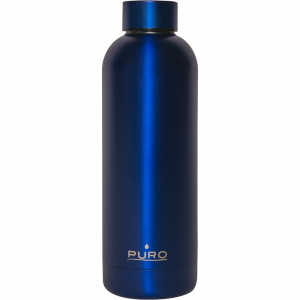 Puro Bottiglia Termica Hot&Cold - Blu metallizzato