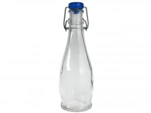 Bottiglia In Vetro Indro Lt0,355 T/blu'