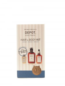 Depot Kit uomo shampoo, balsamo e bagnoschiuma - Colonia classica