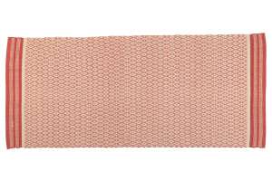Tappeto rosso firenze in cotone