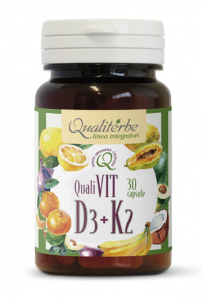 QualiVit vitamine D3+K2 