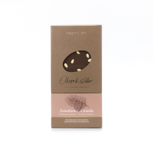 Cioccolato fondente con seme di Cembro - 100 g