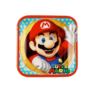 Piatti Super Mario 8 pezzi