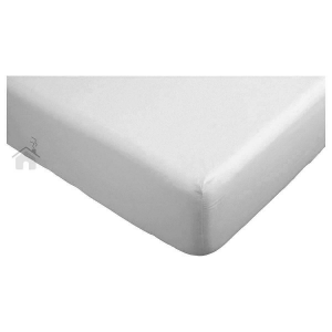 Lenzuola con angoli letto singolo maxi fuori misura 90x215 cm grigio perla