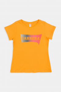 T-shirt girocollo - Arancio