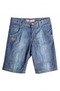 Bermuda jeans 5 tasche - Lavaggio blu medio