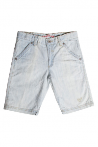 Bermuda jeans 5 tasche - Lavaggio blu chiaro
