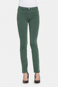 Legg-jeans super stretch mod. 767 - Verde scuro