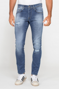 Jeans 5 tasche slim fit - Blu medio