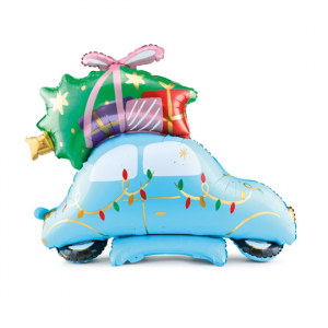 Palloncino Christmas car