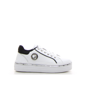 Gaudì Sneaker con platform - Bianco nero