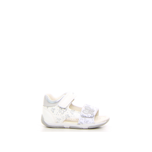 Geox Tapuz sandalo bambina - Bianco/argento