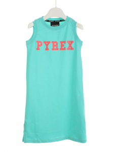 Pyrex Original Abito con logo smanicato - Tiffany