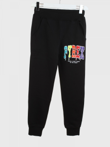 Pyrex Original Pantaloni joggers in felpa con logo - Nero