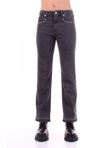 Moschino Love Jeans modello straight con borchie