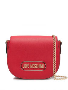 Moschino Love Borsa a tracolla con logo - Rosso