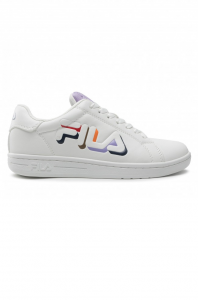 Fila Sneakers Crosscourt da donna con logo - Bianco/lilla