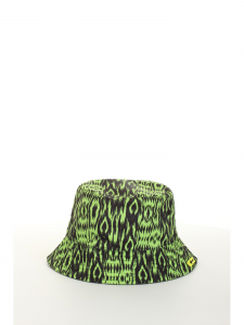 Cappello uomo bucket - Verde e nero