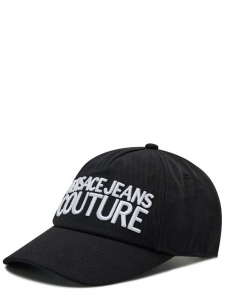 Versace Jeans Couture Cappello da baseball con visiera - Nero/bianco