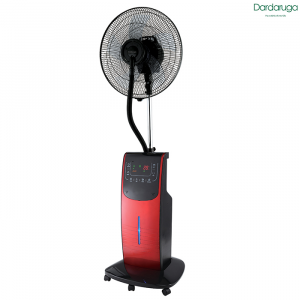 Ventilatore digitale con nebulizzzatore - Rosso
