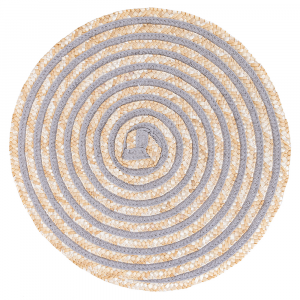 Tovaglietta tonda 38 cm con trama a spirale, Spiral Stones