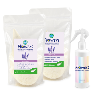 Profuma bucato e ambiente in polvere ecologico - Flowers Kit 