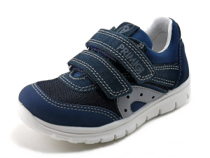 Sneaker con strappo - Blu