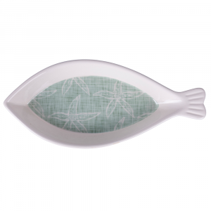 Vassoio in ceramica design pesce - Cozumel