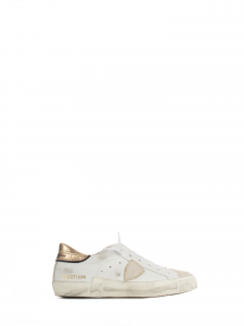 Philippe Model Sneaker con stampa effetto cocco - Bianco/oro