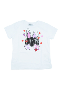 Pinko Kids T-shirt con stampa - Bianco