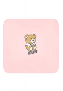 Moschino Coperta con stampa teddy