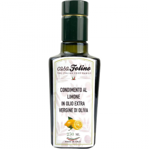 Condimento a base di Olio Extra Vergine di Oliva aromatizzato al Limone - 0,25 lt