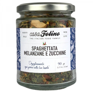 Spaghettata Melanzane e Zucchine in vaso - 90 g
