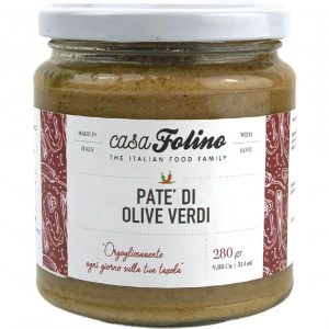 Patè di Olive  Verdi in Olio di Oliva - 314 ml