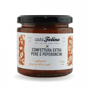 Confettura Extra calabrese di Pere e Peperoncini - 250 gr