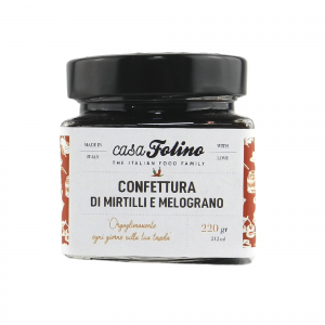 Confettura Extra di Mirtilli e Melograno - 212 ml