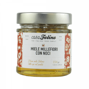 Miele Millefiori con Noci - 250 gr