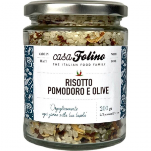 Risotto pronto Pomodoro e olive - 200 gr