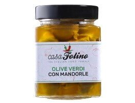 Olive verdi ripiene con  Mandorle - 314 ml