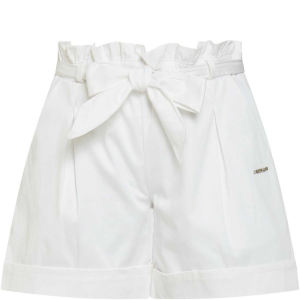 Pinko Kids Shorts in raso - Bianco