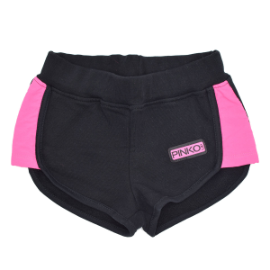Pinko Kids Shorts in felpa - Nero