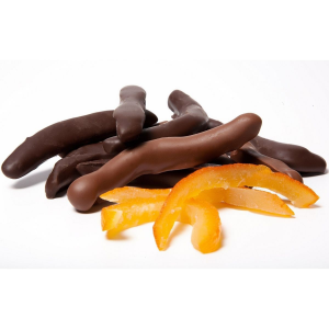 Filetti di Arancia ricoperti di Cioccolato - 100 g