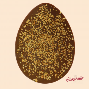 Uovo di Cioccolato Granella di Nocciole internamente - 700 gr