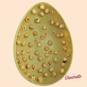 Uovo di Cioccolato Nocciole Intere Internamente - 700 gr